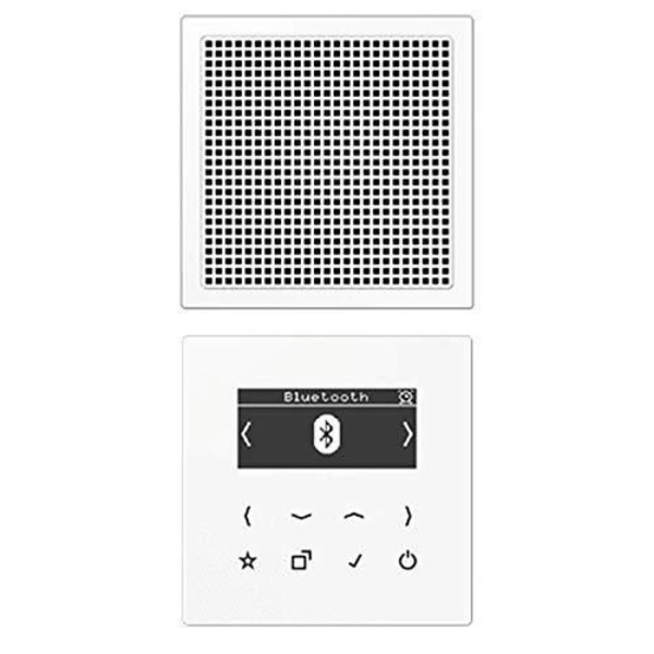 Smart Radio Dab + Bluetooth, Mono Kit S Ls Högtalare White Alpine Ju