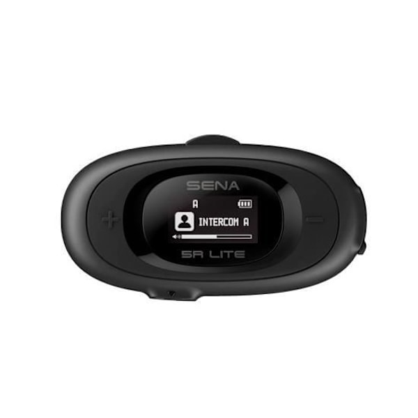 Motorcykelintercom med Sena LCD-display - svart - TU