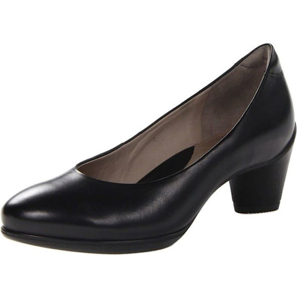 Ecco Pump - 230203-1001 - Dam SCULPTURED45 Firm Toe Pumps Svart 40