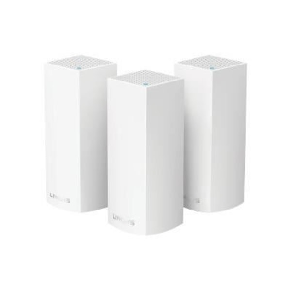 LINKSYS VELOP AC6600 Tri-Band Multiroom WiFi-system med MESH-system - 3 terminaler