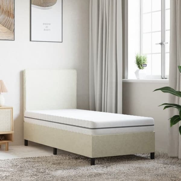 vidaXL Medium Soft Foam Madrass 90x200 cm 373044
