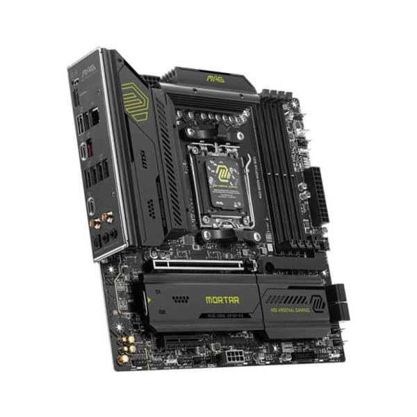 MSI MAG B850M MORTAR WIFI Moderkort Micro ATX Socket AM5 Chipset AMD B850