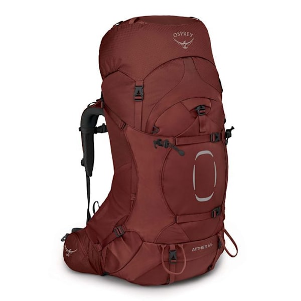 Osprey Ryggsäck terrakotta för kvinna och man - Aether 65 S / M Deep Acorn Red 304425 terrakotta