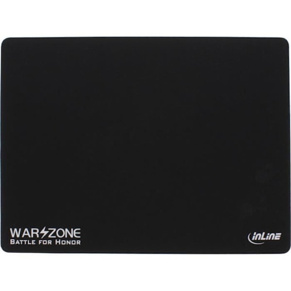Gamers InLine® musmatta - 350x260x3mm - Svart