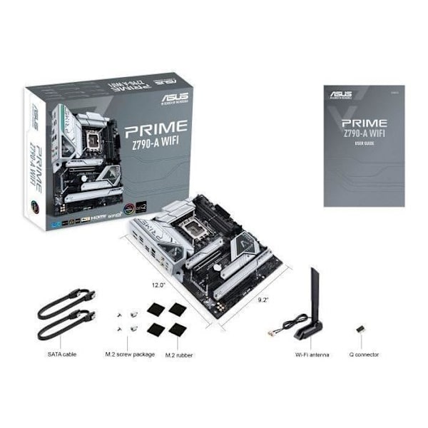 Moderkort - ASUS - PRIME Z790-A WIFI - Intel Z790 LGA 1700 ATX
