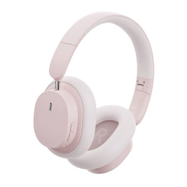 Trådlösa hörlurar Bowie D05 (A00024600413-Z1) Bluetooth 5.2, ENC-brusreducering för HD-samtal Baseus rosa