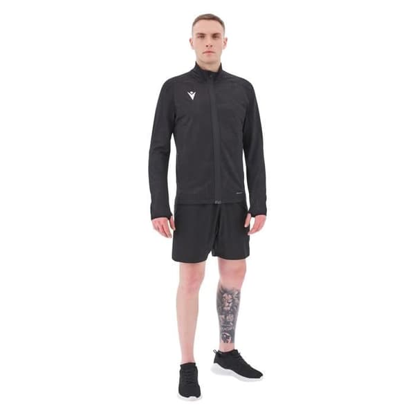 Macron Active Icon CE Enzo ziptröja - svart svart S