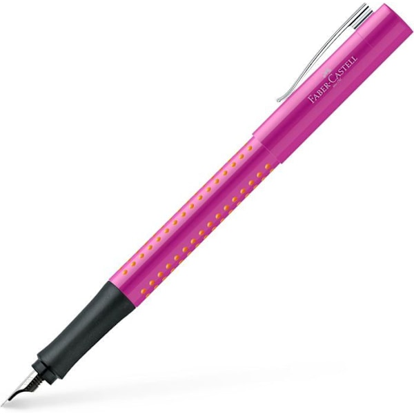 Penna - pennset - refill Faber-castell - 140924 - Grip 2010 Reservoarpenna F Rosa/orange