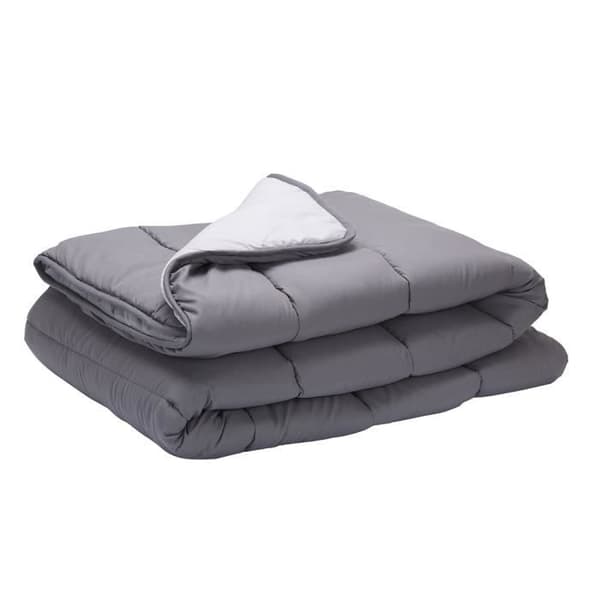 Kudde - PIKOLIN HOME - Höst/Vinter - 300 g/m² - 140x200 cm - Syntetfiber Grå