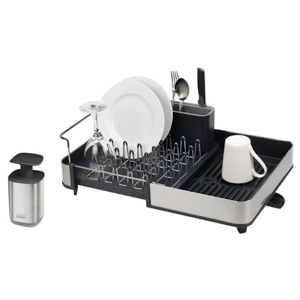 Joseph Joseph organisationsvask 36,4 cm grå/svart 2 st