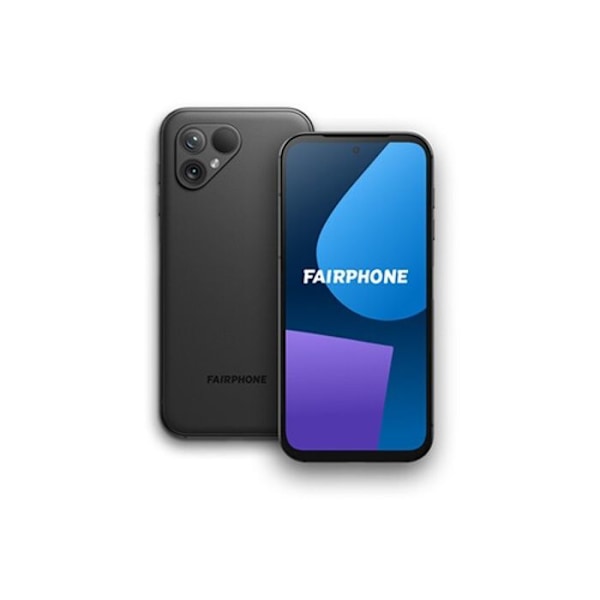 Fairphone 5 Smartphone 6,46" 5G Dual SIM 128 GB mattsvart
