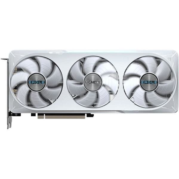 Grafikkort - GIGABYTE - GeForce RTX 5070 EAGLE OC ICE SFF 12G - GDDR7 - 7680 x 4320 - PCI-E 5.0