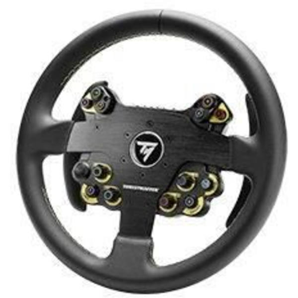 PC/PS4/PS5/Xbox ratt - THRUSTMASTER - Evo Racing 32R - Läder Läder/Aluminium struktur 32cm Magnetiska paddlar 25 knappar 7 LEDS
