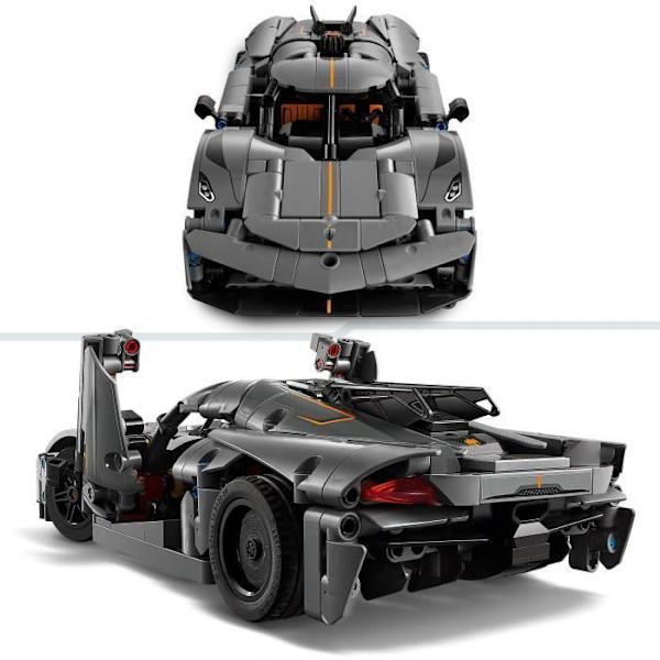LEGO® Technic 42173 Koenigsegg Jesko Absolut Hypercar Grå - Byggsats Grå