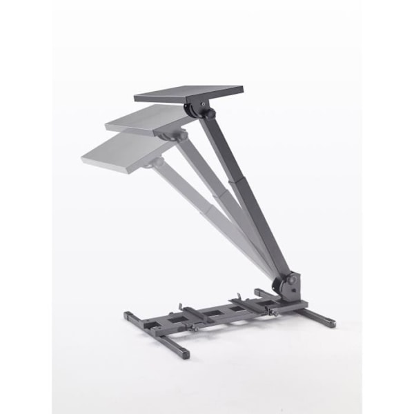 Universal TWO DOTS Foldable Pro Driving Simulator Support för ratt Svart
