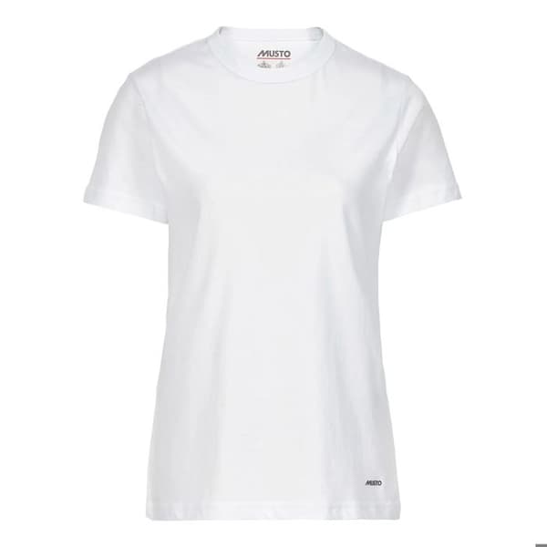 T-shirt dam Musto Essential - vit vit XL