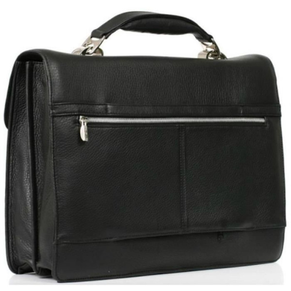 Portfölj - Piquadro - Modus CA1152MO - Äkta läder - Svart - 40x30x11 cm Svart