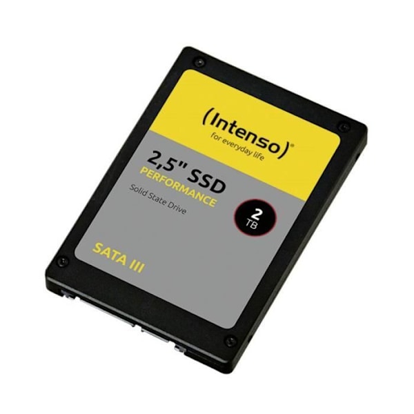 Intenso Performance 2 TB intern SSD - SATA III - 6,35 cm (2,5) - Hög prestanda