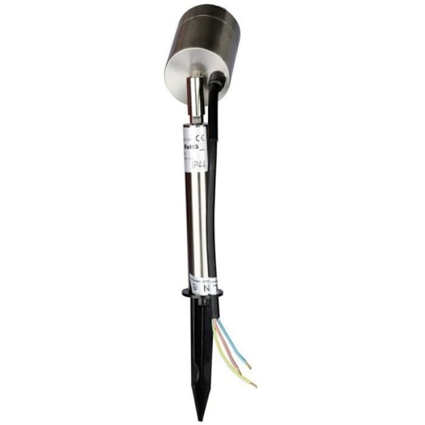 Trädgårdsprojektor - V-TAC - VT-770 - Grå - 1 glödlampa - Elektrisk