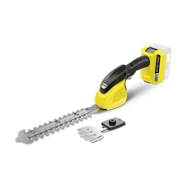 KARCHER GSH 18-20 växtskulptör - Kompakt, lätt och sladdlös gult och svart