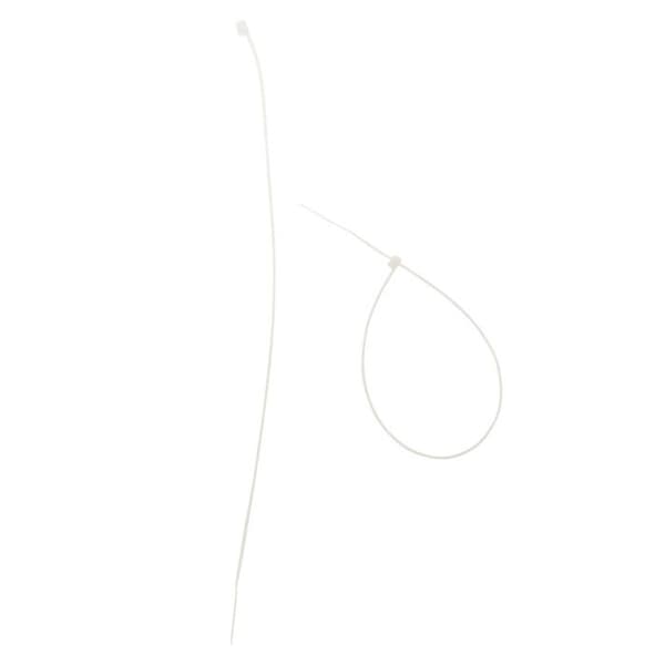 Förpackning med 20 kablar 3,6x 300mm - Transparenta - Zenitech