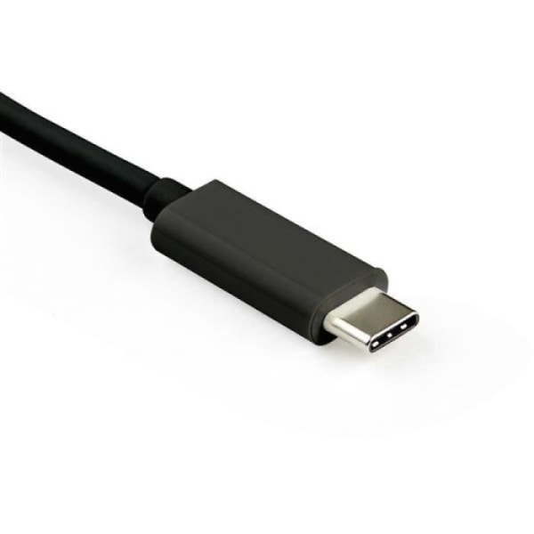 startch usb c till displayport adapter strömförsörjning - 8k 30hz - hbr3 svart svart Svart