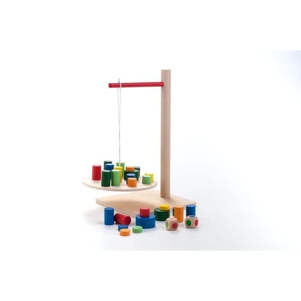 Learning Game - Engelhart - Trä swing balans spel Flerfärgad