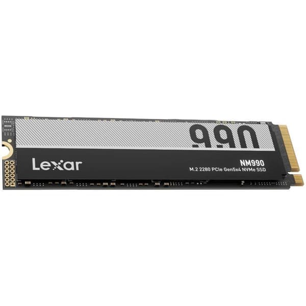 LEXAR - NM990 - SSD-hårddisk - 4 To - M.2 2280 PCIe Gen 5x4