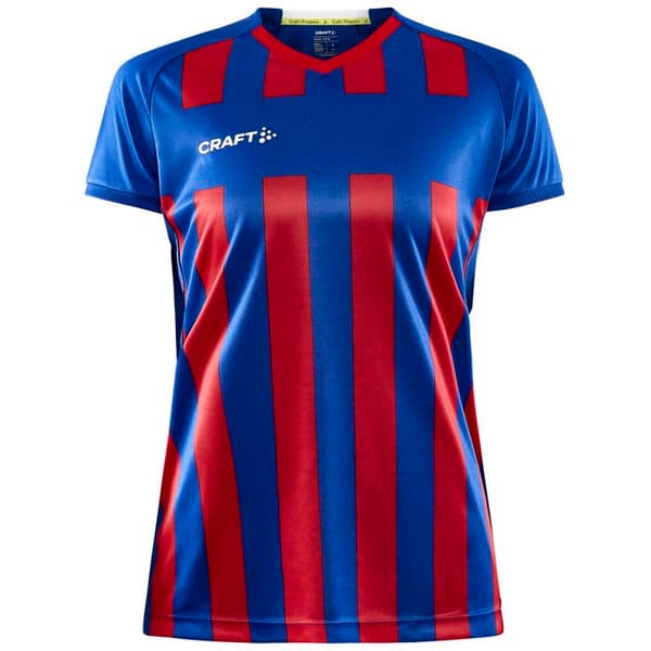 Maillot dam Craft progress 2.0 randig koboltblå S