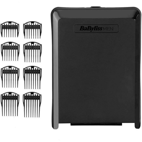 BABYLISS E986E Lithium Power hårklippare - Sladdad eller sladdlös - 160 min autonomi - 8 skärstöd - 5 höjdinställningar