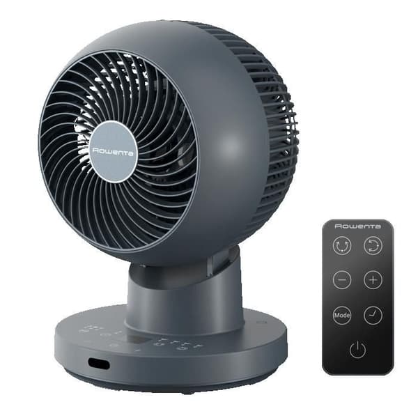 Rowenta Turbo Swift Compact, Bordsfläkt, QV2540F0 Blågrå