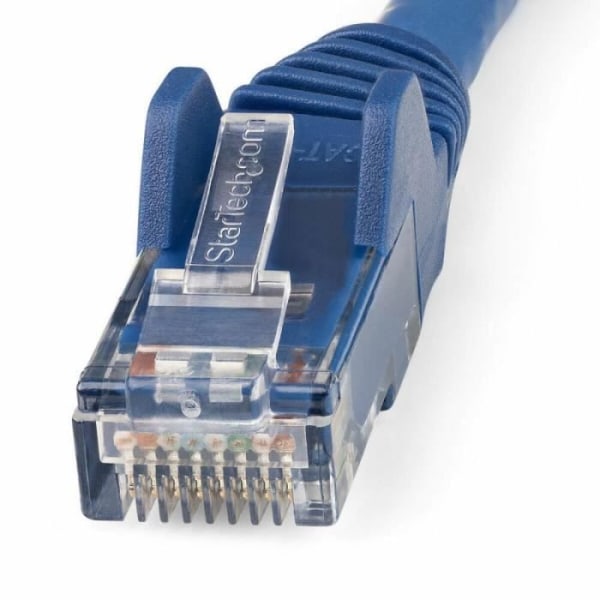 1M LSZH CAT6 ETHERNET KABEL - SNAGLESS UTP PATCH CORD BLÅ