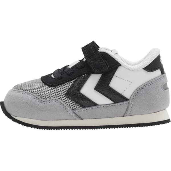 Hummel Reflex Multi Baskets baby grå - ovandel i mesh, EVA- och gummisula, snörning grå 20