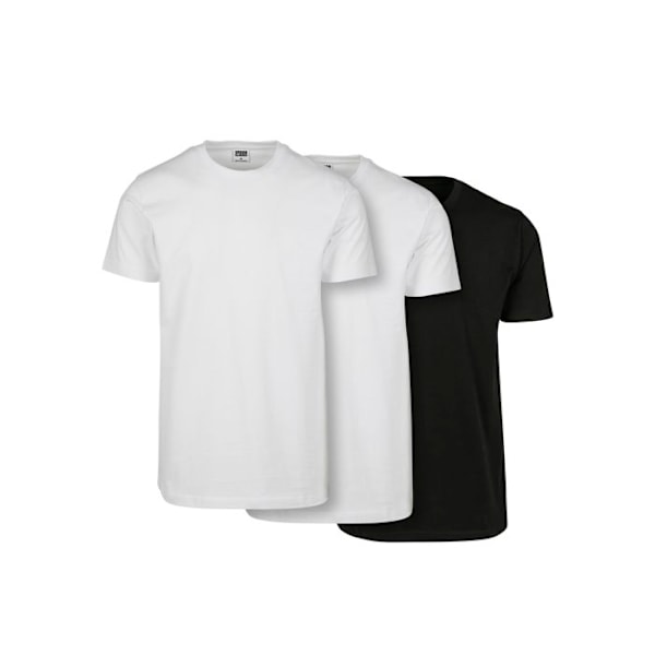 Urban classics T-shirt - TB2684 - T-shirt herr (paket med 3) Flerfärgad (vit/vit/svart) M