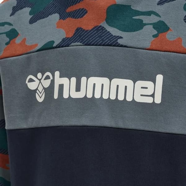 Huvtröja barn Hummel Jacson - grå grå 6 år