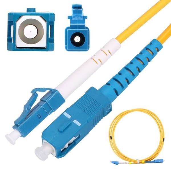 Extralink - EX.12318 - PATCH CORD LC/UPC-SC/UPC SM G.652D SIMPLEX 3,0MM 3M