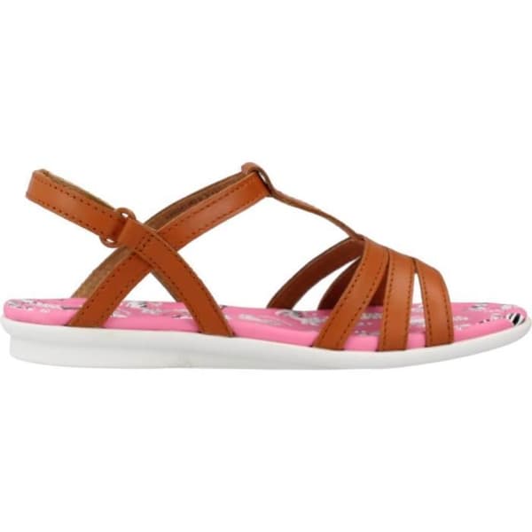 Sandaler - CAMPER - 133695 - Brun - Klack 2 cm - Spänne brun 27