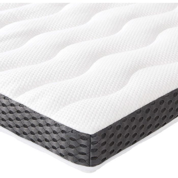 Basics Stödmadrass i komfortabel viskoelastisk skum, 7 cm - 160 x 200 cm - HK07160200M