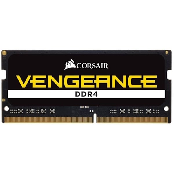 CORSAIR DDR4 Bärbar datorminne - Vengeance 16 GB (1 x 16 GB) - 2400 MHz - CAS 16 (CMSX16GX4M1A2400C16)