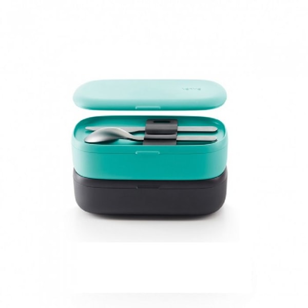 Couverts Basics to Go - Lékué - Rostfritt stål - Kompakt - Ideal för resor
