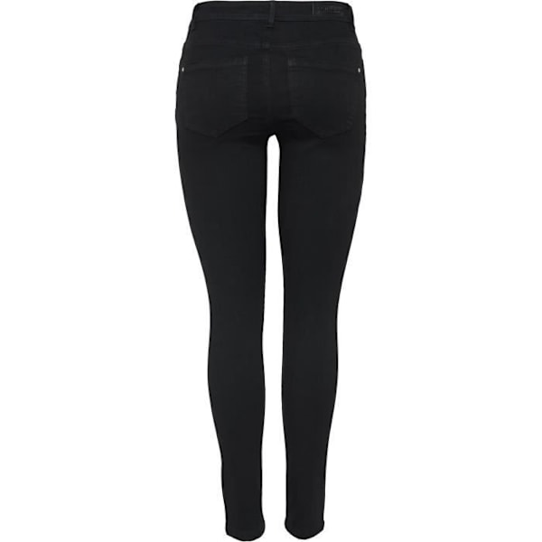 Jean Skinny - ONLY - Svart - Klassisk storlek - 5 fickor - Stretchtyg Svart 28/30