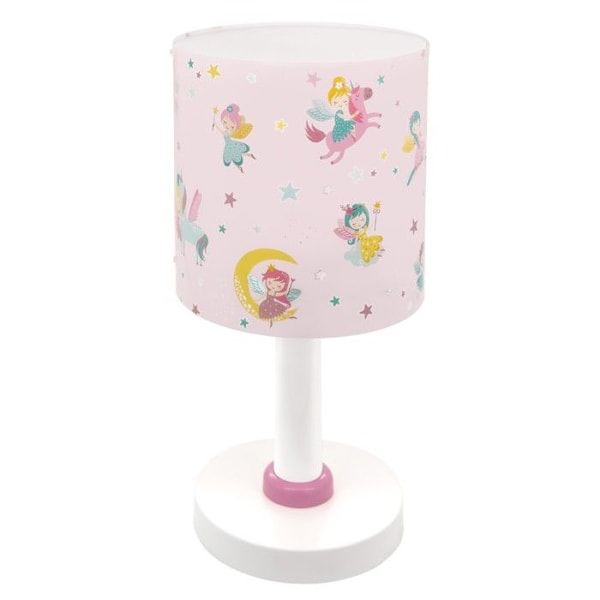 Bordslampa - Dalber - Fairy Dreams - Rosa - 1 glödlampa - Barn