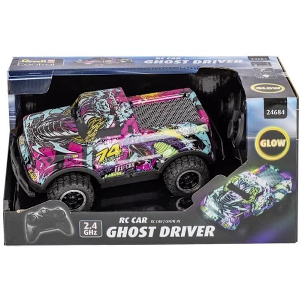Fordon RC - Revell - 24684 Ghost Driver - 1:22 - Ljus effekt - Inredning Vit