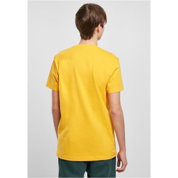 T-shirt - URBAN CLASSICS - Basic - Gul - 100% bomull - Korta ärmar Kalifornien gul S