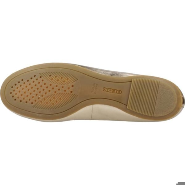 Skor - Geox - D Palmaria H - Guld - 40 EU - Andningsbar - Platt gyllene