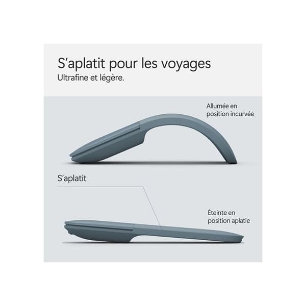 Microsoft Surface Arc Mouse Trådlös Mus Blå