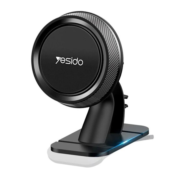 Bilstöd - Yesido - C60 - Magnetisk - Kompakt - Svart Svart