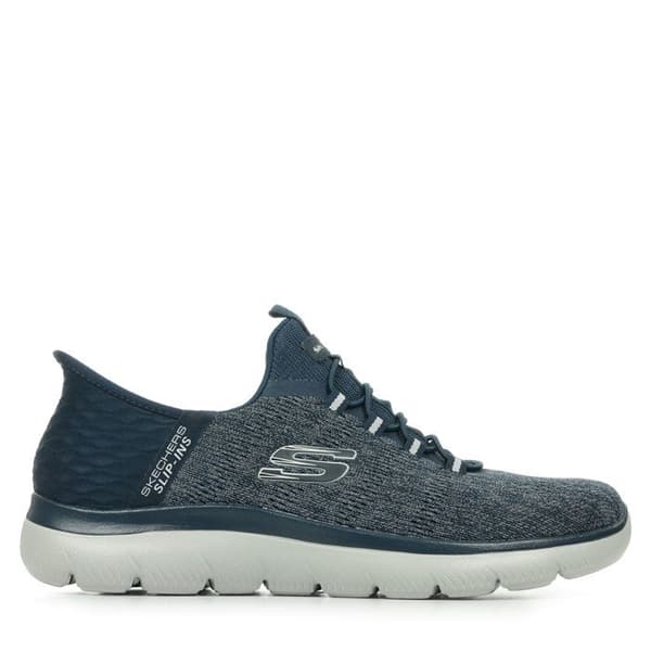 Skechers Summits Key Pace Slip Ins, herrsneakers marinblå 42 1/2