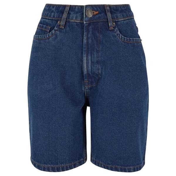 Urban Classics 90-tals bermudashorts för kvinnor blå 34