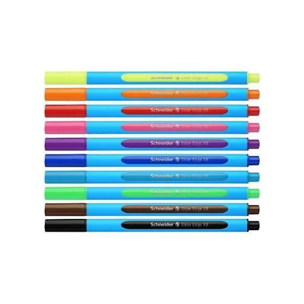 Pencilcase - Schneider - Slider Edge Xb - Flytande skrivning - Triangulär kropp - Svart bläck